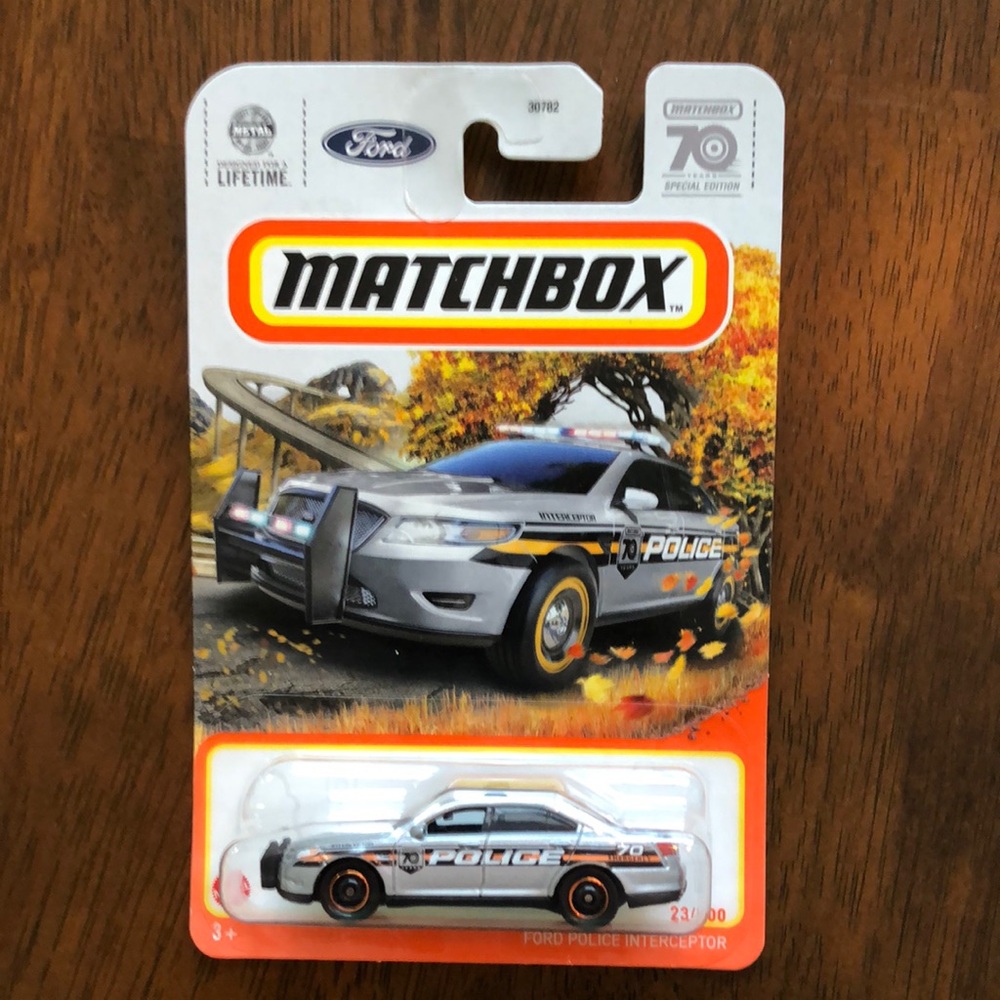 Ford Police Interceptor Die-Cast Car 70th Anniversary